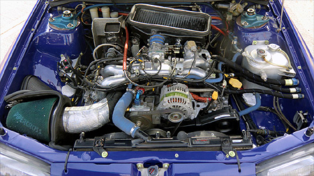 Technical Specifications of the Impreza 555 Group A rally car